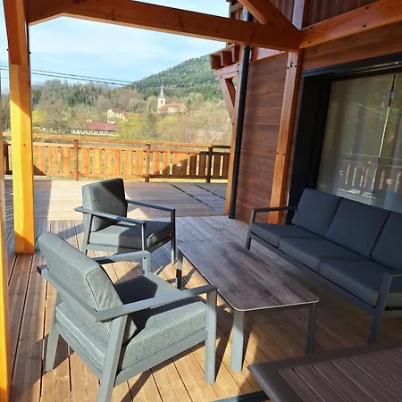 Apartmán L'oseraie, Location Touristique 4 Etoiles Au Coeur Des Vosges Le Saulcy